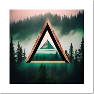 The Mystic Triangle: A Portal to Another World Posters and Art